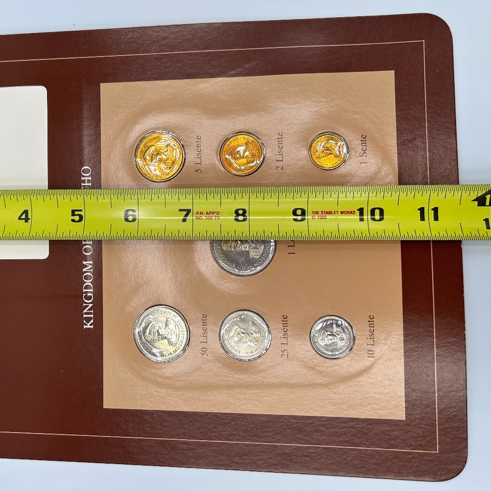 Franklin Mint Coin Sets of All Nations Collectible Kingdom of Lesotho VTG - Picture 9 of 13